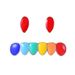 Unisex Colorful Vampire Fangs Hip Hop Gold Braces Hiphop Grillz_ipsvogv.com