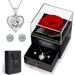 Women’s Jewelry Set Fashion flower gift box hot selling packaging box wholesale finished product acrylic box gift jewelry box storage box_ipsvogv.com