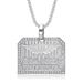 New Hip-Hop Jewelry Titanium Steel Gold-Plated World Famous Painting Jewish Thirteen Apostles Pendant Necklace_ipsvogv.com
