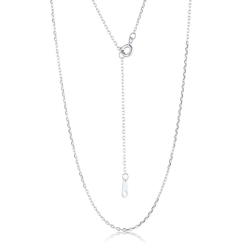 Willson Jewelry S925 Silver Chain Fashion Simple Chain Pendant With Chain_ipsvogv.com