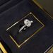S Pure Silver Instagram Style Minimalist Index Finger Versatile 6 * 8 Oval Women's Diamond Ring Jewelry_ipsvogv.com