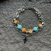 Jiage Patchwork Bracelet For Men, Niche Hip-Hop Stainless Steel Cross Design, High-End Accessory_ipsvogv.com