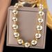 Fashionable Instagram, Exaggerated Personality, Transport Beads, Titanium Necklace, Women's Stainless Steel Sweet Cool_ipsvogv.com