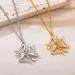 Italy Sicily Cities Flag Necklace For Women Stainless Steel Gold Color Italian Pendants Vintage Aesthetic Jewelry Couple_ipsvogv.com