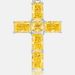 S925 Silver Cross High Carbon Diamond Pendant Rap Hip Hop Men And Women Clavicle Chain High Grade_ipsvogv.com