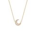 Super Immortal Zircon Moon Necklace~INS niche design, super sparkling, high-end, light luxury collarbone chain, 2023 new_ipsvogv.com