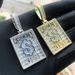 Men And Women's Jewelry Hip Hop Cash Money Pendant With Drip Design Stainless Steel Chain Statement Necklace For Trendy Outfits_ipsvogv.com