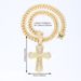 Hip Hop Cross New Creative Versatile Alloy Full Diamond Unisex Cuban Chain Necklace_ipsvogv.com
