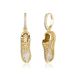 Creative Fashion Sports Trend Dia Copper Personality Shoes Gold Earrings_ipsvogv.com