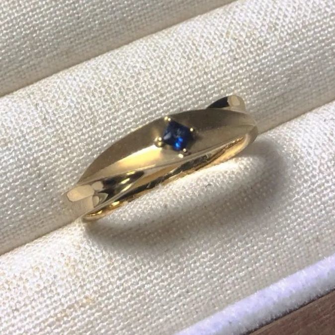Design A Light Luxury Blue Zircon Couple's With Fashionable Temperament, Personality, Niche, High-end Feeling, Exquisite_ipsvogv.com