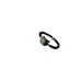 Extremely Fine Crystal Stone, Black Pointed Crystal, Personalized Bead String Ring, Cat Ring_ipsvogv.com
