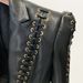 Women's Clothing fashion heavy eyelet rope slim leather suit jacket coat_ipsvogv.com