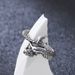 Unisex Jewelry Fashion Retro Old Ring Mermaid Niche Opening Adjustment Design Hip Hop Ring Unisex Hand Jewelry_ipsvogv.com