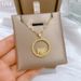 Circular 【 】 Cat Light Luxury Charm Gorgeous Full Diamond Necklace Women's Versatile Clavicle Titanium Steel Chain 【 】_ipsvogv.com
