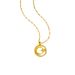 Cross-border new accessories moon star pendant geometric round necklace ins female clavicle necklace necklace_ipsvogv.com