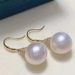 Cao Shi'sl earrings women's luxury and high sense ins earrings trendy autumn and winter versatile earrings_ipsvogv.com