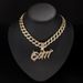 Personalized New Product 3D Full Diamond Flame Letter GOTIT Pendant Hip Hop Street Rap Jewelry For Men_ipsvogv.com