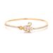 Live Fashion Inlaid Zircon Swan Bracelet Female Light Luxury Ins Champagne Cute Sweet Open Girl Bracelet_ipsvogv.com
