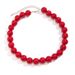 Exaggerated Colored Acrylic For Women's Fashion Ins Round Bead Single-layer Collarbone Necklace_ipsvogv.com