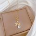Angel 【 】 Spirit Light Luxury Charm Gorgeous Full Diamond Necklace Women's Versatile Clavicle Titanium Steel Chain 【 】_ipsvogv.com