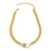 Snake shaped metal chain necklace collarbone chain internet red 2023 new ins hip-hop trendy cool jewelry_ipsvogv.com