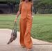 Women's Clothing Summer New Cotton And Linen Sleeveless Vest Vest Trousers Two Piece Suit Female Casual Fashion Suit_ipsvogv.com