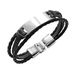 Men's Jewelry Simple And Versatile Multi Layer Braided Bracelet Men's Personality Hip Hop Smooth Engraved Bracelet Accessories_ipsvogv.com