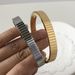 Women’s Jewelry Set Fashion 8mm Stainless Steel Gold Steel Leather Belt Watch Strap Bracelet Hot Selling High Polished Striped Watch Strap Bracelet_ipsvogv.com