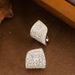 Fashionable Full Diamond Zircon With Delicate Feminine Temperament, Socialite Style, And High-end Silver Needle Earrings_ipsvogv.com