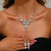 Women’s Jewelry Set Fashion Necklace Earrings Two Piece Set Bride Retro High End Design_ipsvogv.com