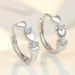 Cao Shi, Japan, South Korea, Xiaoqing, New Style, Simple Ear Buckle, Fashion Love, Peach Heart Shape, Smooth Earrings,_ipsvogv.com