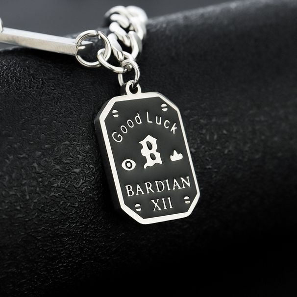 Nameplate Necklace For Men, Trendy And Versatile Design, Niche Fashion, Light Luxury, Men's Nameplate, Collarbone Chain,_ipsvogv.com