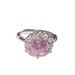 New Handheld Flower Set With Zircon Open Ring, Niche Design, Colorful Treasure Twisted Rope, Light Luxury And High-end_ipsvogv.com