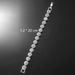 Fashionable versatile round diamond splicing Cuban chain bracelet for men women, cool rap and street dance trendy_ipsvogv.com