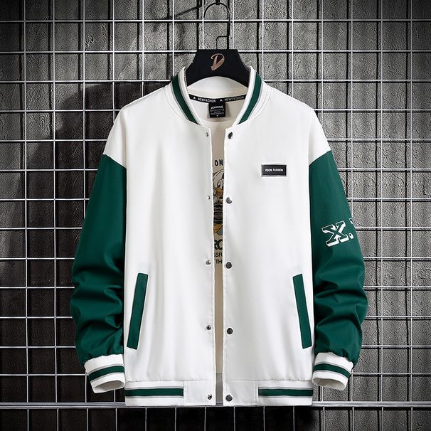 Trendy baseball jerseys men, spring autumn, teenagers, trendy plus size for middle and high school students, fat guy_ipsvogv.com