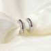 Women's Jewelry S925 Silver Needle Light Luxury Personality Metal Style Broken Zirconium C Shaped Star And Moon Earrings Niche Design Earrings_ipsvogv.com
