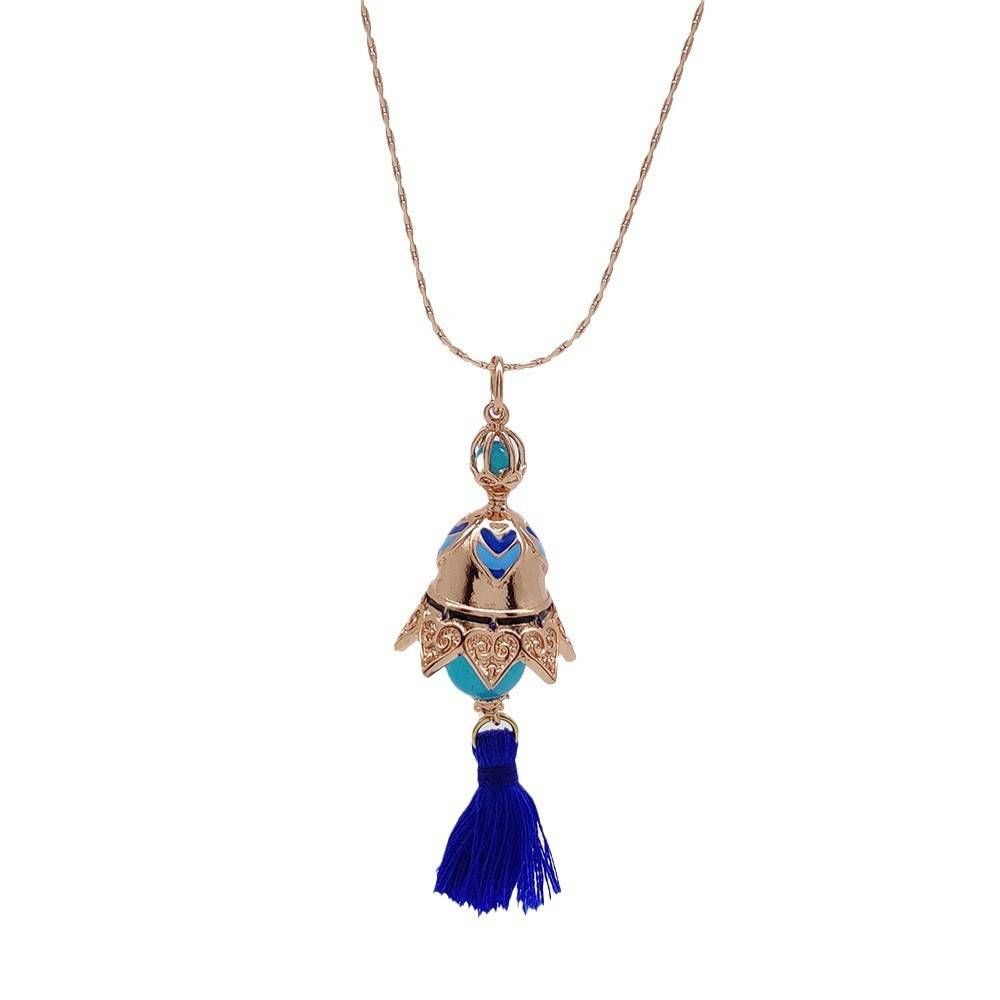 Genshin Impact Scaramouche Bell Pendant Necklaces Anime Cosplay Game Characters Clavicle Chain Necklace Jewelry Accessories_ipsvogv.com