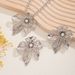 Exaggerated Antique Style For Women, Niche Ins, Metal Texture Hollowed Out Floral Necklace_ipsvogv.com