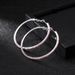 Temperament personality earrings circle big earrings women's sexy round earrings atmospheric decorations earrings E030_ipsvogv.com