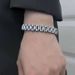 New Titanium Steel Chain Bracelet, High-end Men's And Women's Cuban Hip-hop Bracelet,bangle, Fashion Holiday Jewelry_ipsvogv.com