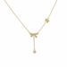 Light Luxury Emperor Feng S999 Pure Silver Bow Necklace For Female Crowd 2023 Valente's Day High End Tassel Collar_ipsvogv.com