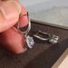 Cao Shi Fashion Two Piece Exquisite Round Shining Earrings Buckle_ipsvogv.com