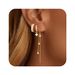 Women’s Jewelry Set Fashion Brass Real Gold Electroplating Inlaid Zircon Fashionable Four Pointed Star Pendant Earrings Ladies Three Piece Set_ipsvogv.com