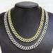 Unisex 10mm Round Chain Full Of Drill Bits Men And Women Alloy Necklace Trendy Hip Hop Rap Cuban Chain_ipsvogv.com