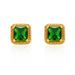Zircon Earnail Color Square Sugar Four Claw Earrings Classic Mini Versatile Geometric Earaccessory_ipsvogv.com