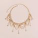 C0598 Ethnic Style Su Round Sheet Waist Simplified Multi layered Hollow Body Chain Female_ipsvogv.com
