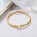 Horseshoe Shaped Magnet Buckle Wire Bangle_ipsvogv.com