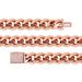 Ins New Box Jewelry Buckle Cuban Bracelet Inlaid Zircon Real Gold Electroplated Hip Hop Men's Bracelet_ipsvogv.com