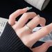open Niche Unique Sparkling Zircon With Design, Sweet And Elegant Temperat, High-end Feel, Daily Matching Ring For Design, Temperat, Feel,_ipsvogv.com