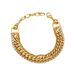 Women’s Jewelry Set Fashion Diamond Three Layer Stainless Steel Bracelet Personality Retro Trend Chain Design Titanium Steel Bracelet Female_ipsvogv.com